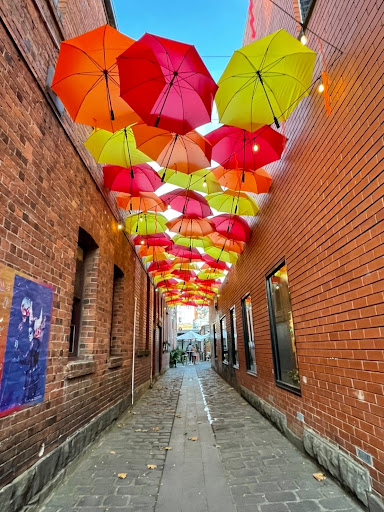 Ballarat Umbrella Laneway