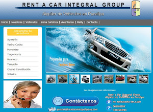 Alquiler de Camionetas en Pucallpa: RENT A CAR INTEGRAL GROUP. Autos, Minivan, Coaster 0
