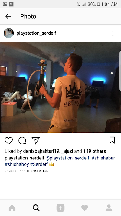 Playstation & Shisha "Serdeif"