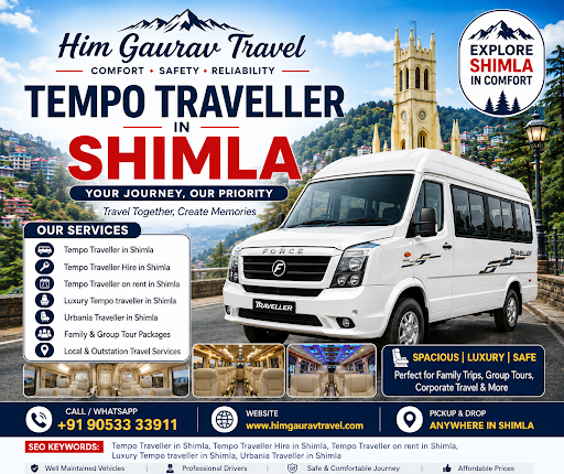 Experience safe, comfortable, and luxury travel with Him Gaurav Travel – your trusted choice for… post image