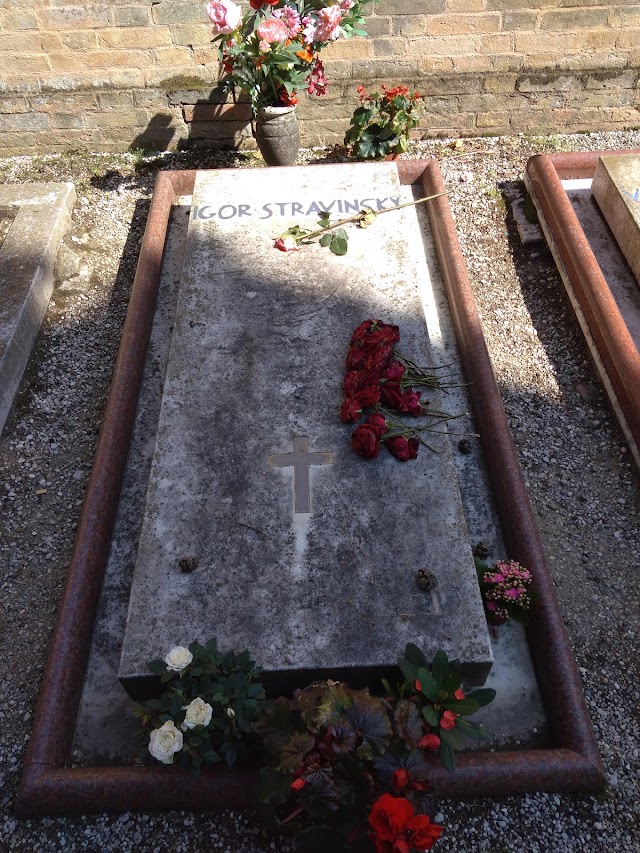 Tomba di Igor Stravinsky