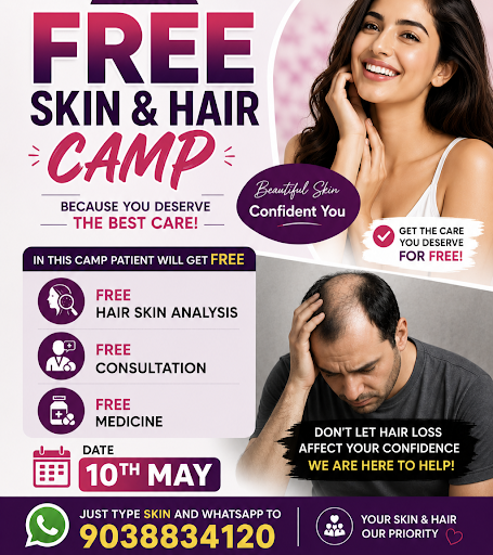 Free Consultation free hair skin analysis, free medicine post image