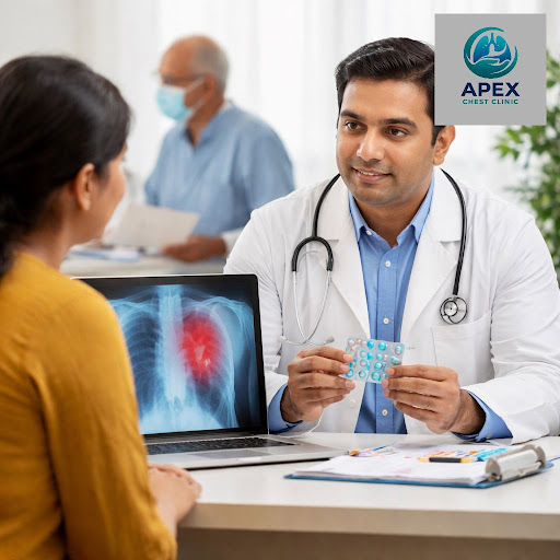 Tuberculosis is fully treatable when detected early. At Dr Gaurav's APEX CHEST CLINIC in Rukanpur… post image