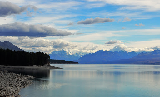 Lake Pukaki Outlet Gallery - New Zealand