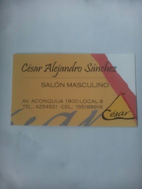 Salón César, Author: Salón César