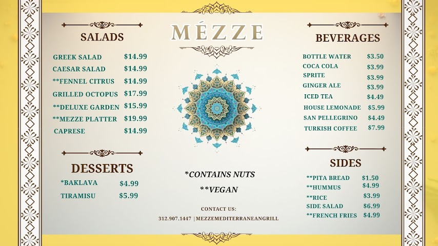 Mezze Mediterranean Grill by null
