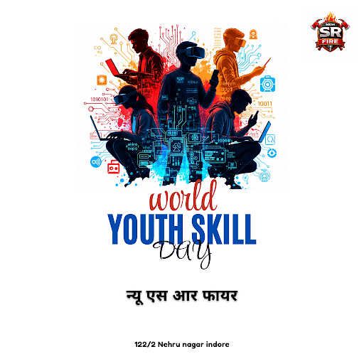 Celebrate World Youth Skill Day with न्यू एस आर फायर by enhancing safety skills through our Fire… post image