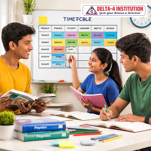Struggling to balance Physics, Chemistry, Maths and Biology in Class 11? At DELTA-4 INSTITUTION,… post image