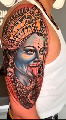 Hyper-Realistic Maa Kali Portrait Tattoo – Masterpiece Edition  post image