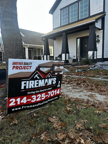 Fireman’s Roofing and General Contractor LLC roofing work