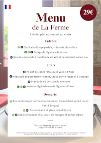 Menu La Ferme Saint-Michel Page 6