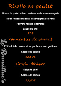 Menu Le Ravaillac's | Plats cuisinés | Brasserie & Burgers | sur place, emporté & livraison Page 7