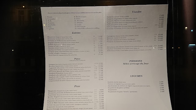 Rugantino restaurant , pizzaria