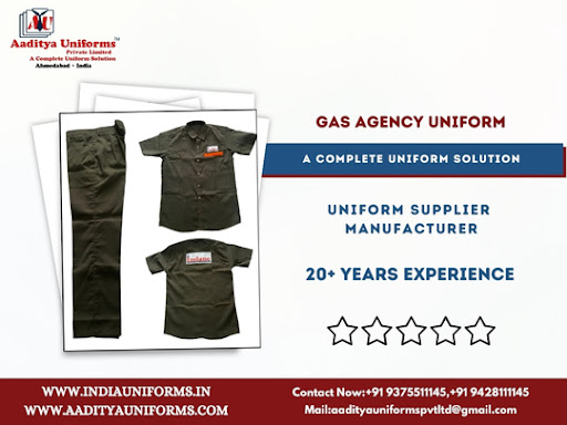 Gas Agency Uniform Available At Aaditya Uniforms