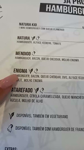 Enigma - Hamburgueria Artesanal - Tomar Número de telefone