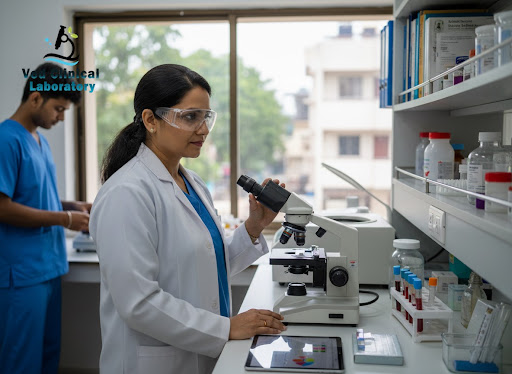 Stay on top of your health with accurate, affordable and quick test reports from Ved Clinical Lab… post image