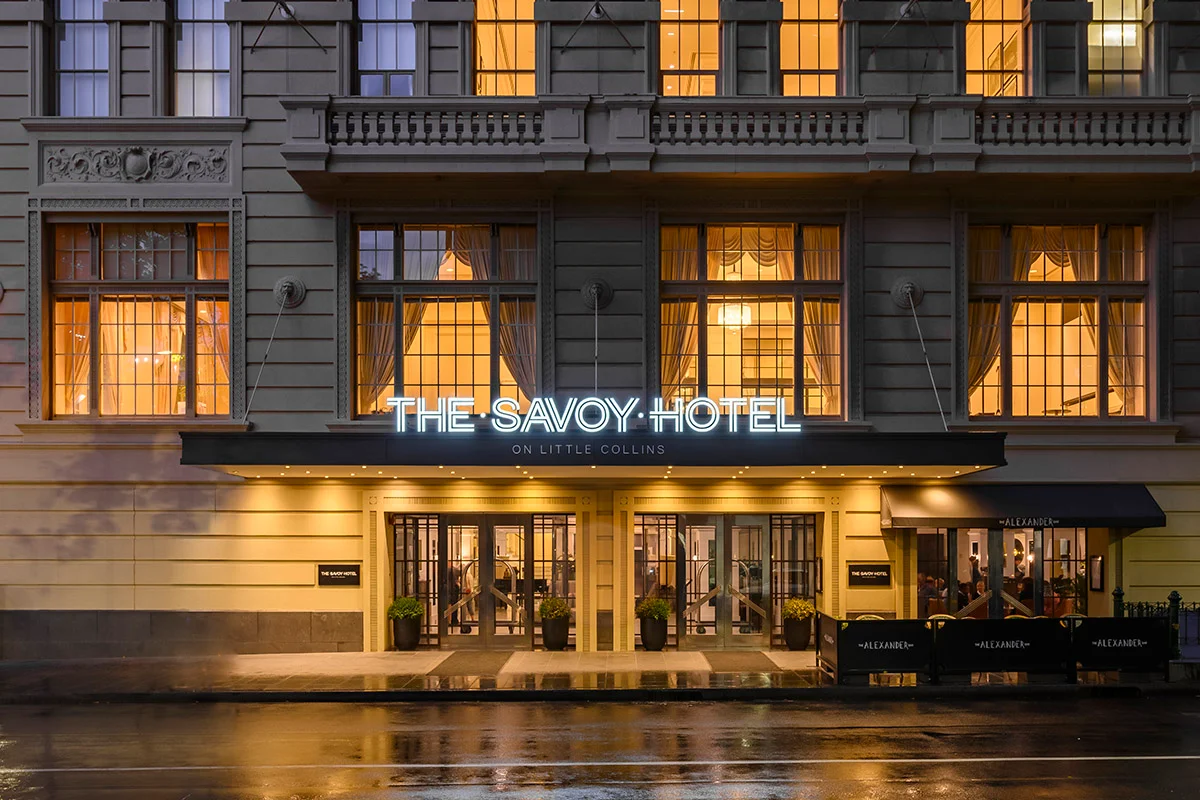 The Savoy Hotel on Little Collins Melbourne