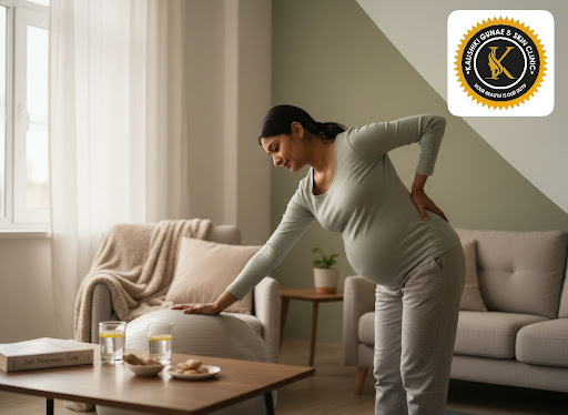 Feeling overwhelmed by nausea, backache or fatigue during pregnancy? At Kaushiki Gynae & Skin Cli… post image
