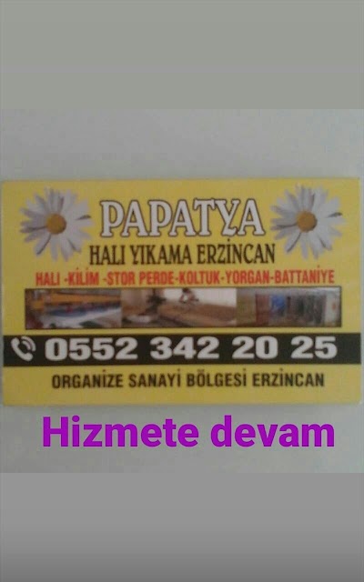 Papatya Halı Yıkama Erzincan