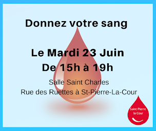 Photo n°4 de Association Don du Sang FFDSB Saint Pierre La Cour à Saint-Pierre-la-Cour (Association bénévole)