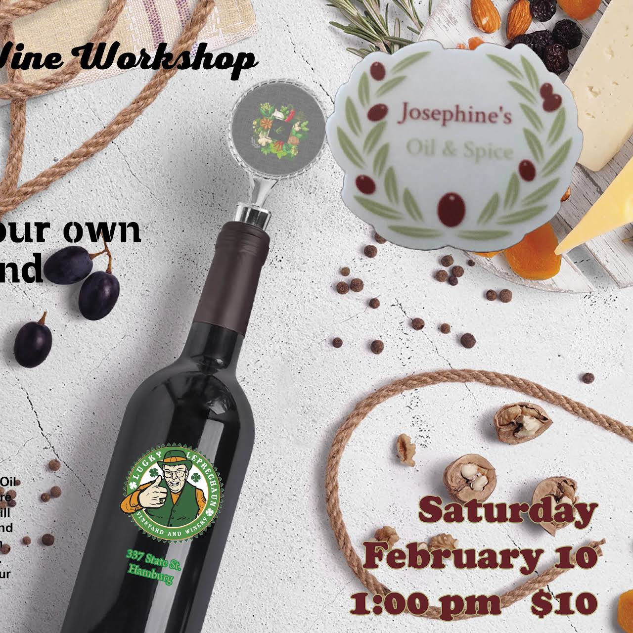 Lucky Leprechaun Vineyard and Winery Winery in Hamburg