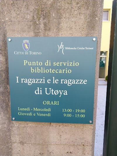 Punto di servizio bibliotecario I ragazzi e le ragazze di Utøya