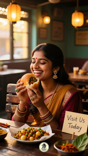 Indulge in the authentic taste of Mumbai's streets with Bombay Chaat and Paan's Vadapav, a best-s… post image