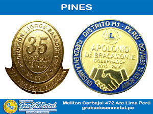 Grabados en Metal | Inversiones Grafimetal Perú 1