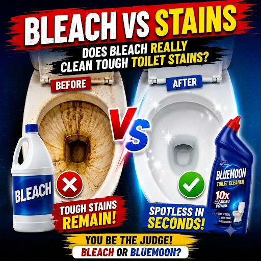 🚽 Does Bleach Really Clean Tough Toilet Stains? post image