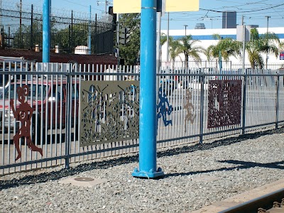 Public Art "Running for the Blue Line"