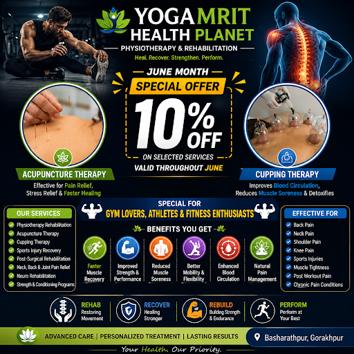 🔥 June Special Offer at Yogamrit Health Planet 🔥 🏥