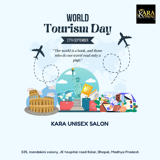 Get ready to travel the world of beauty with Kara Unisex Salon on Happy World Tourism Day! As the… post image