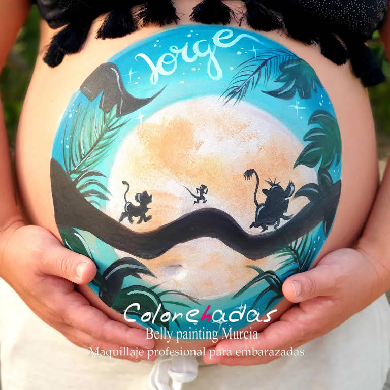 ColoreHadas – Belly Painting, Pintura Barrigas embarazadas Murcia