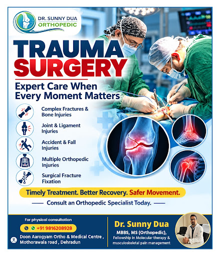 🚑 TRAUMA SURGERY – Expert Care When Every Moment Matters 🦴 post image