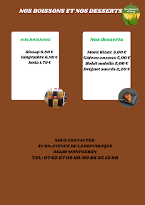 Menu Les saveurs d'Ange Page 4