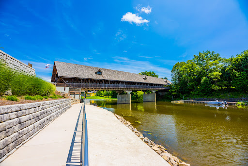 Bavarian Inn Holz Brücke Covered Bridge - Thumbnail
