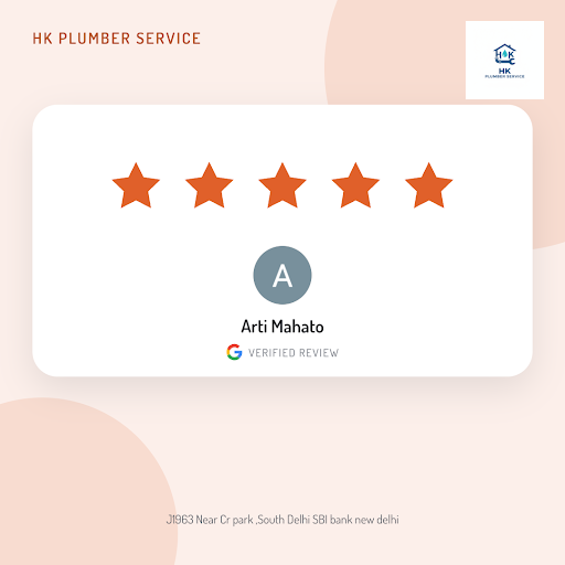 Arti Mahato's experience with HK Plumber Service in New Delhi was exceptional! She praises our pr… post image