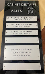 Photo n°9 de CABINET DENTAIRE MAIFA des Drs LACROTTE Jérôme, AGUADO VAZQUEZ Raquel et GAUTHROT Franck à Dax (Dentiste)