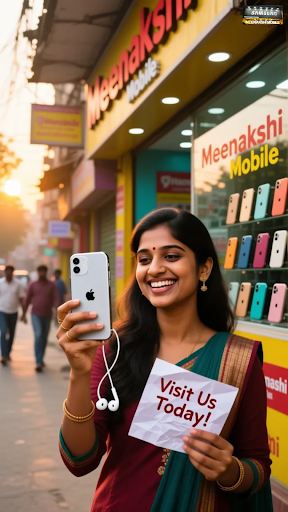 Experience the best of smartphones in Jaipur! At Meenakshi Mobile, we're thrilled to offer the mo… post image