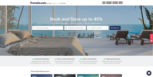 Travala.com - Visual