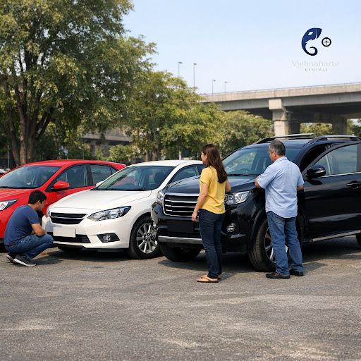 Planning your next trip in Mumbai and confused between a hatchback, sedan, or SUV? Vighnaharta Se… post image