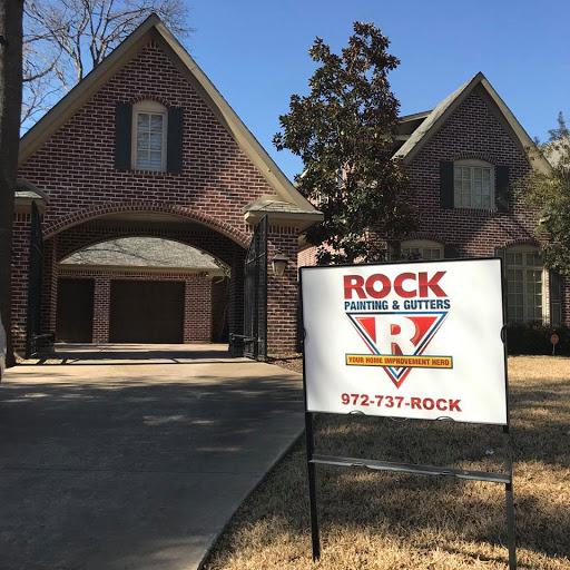 Rock Painting & Gutters