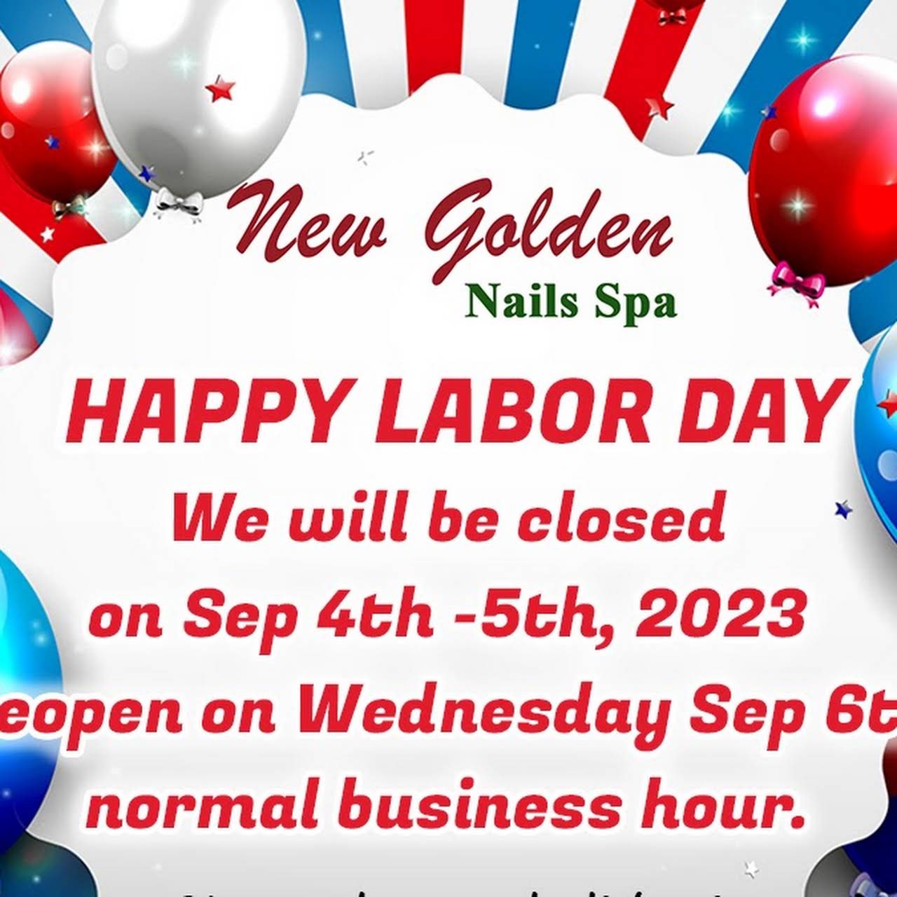 Nail salon 15090  New Golden Nails Spa in Wexford