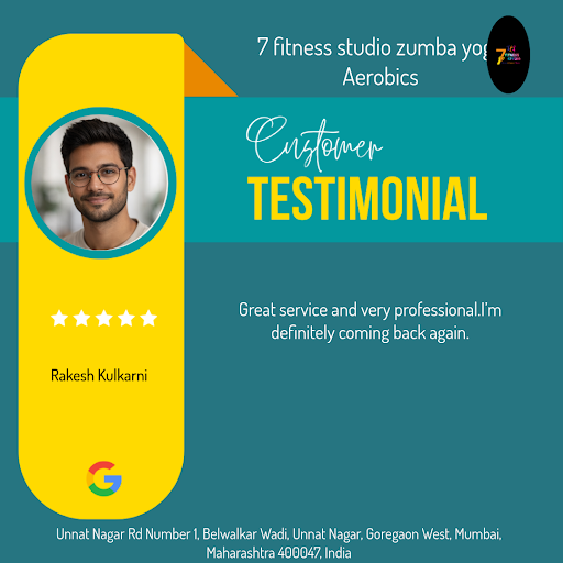 Rakesh Kulkarni, a fitness enthusiast from Mumbai, shares his exceptional experience at 7 Fitness… post image