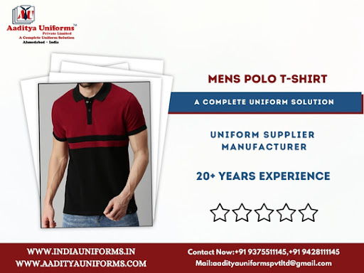 Mens Polo T-Shirt Available At Aaditya Uniforms post image