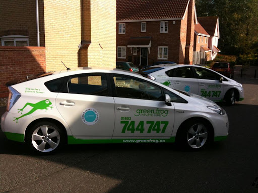 Green Frog Taxis