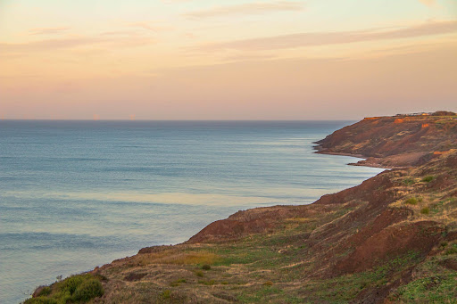 Clifftop camping at Spiders Castle Farm Gallery - United Kingdom