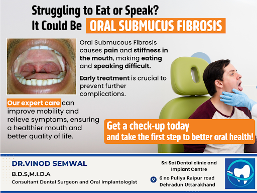 Oral Submucous Fibrosis (OSF) causes pain and stiffness in the mouth, making eating and speaking…