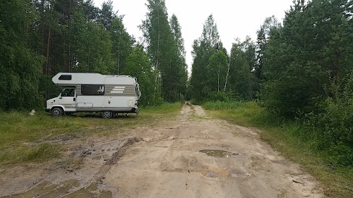 Sinijärve telkimiskoht.