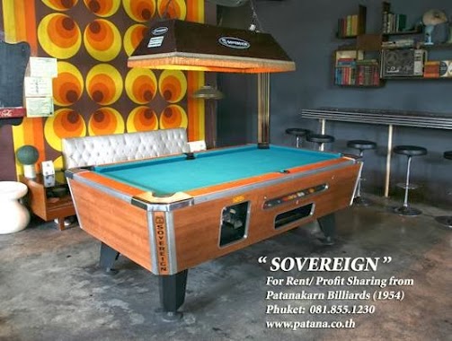 Pattaya Pool Tables SOVEREIGN by Patanakarn Billiards, Author: Pattaya Pool Tables "SOVEREIGN" by Patanakarn Billiards